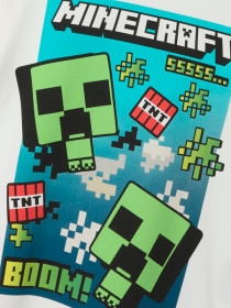 NAME IT Minecraft T-Shirt Mus Cloud Dancer